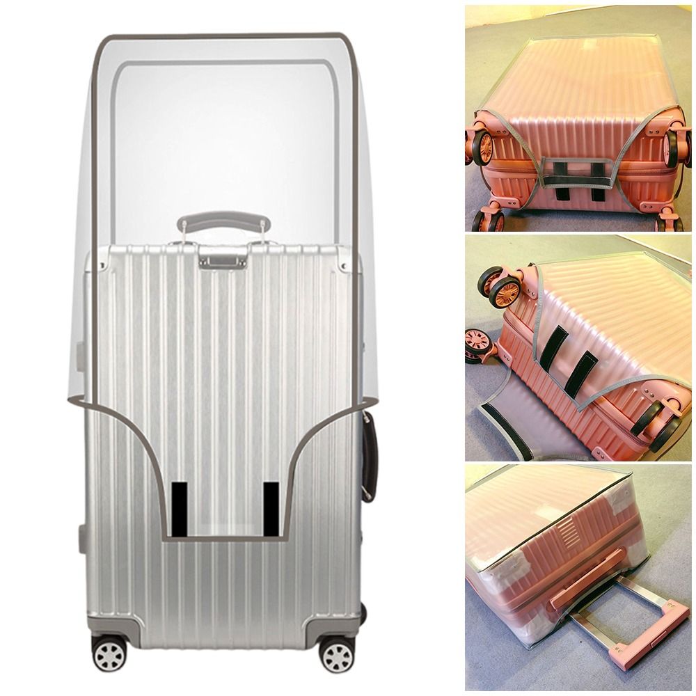 Waterproof Suitcase Cover Protector - 16-28 inch reiskofferhoes PVC transparante bagagebeschermerhoes
