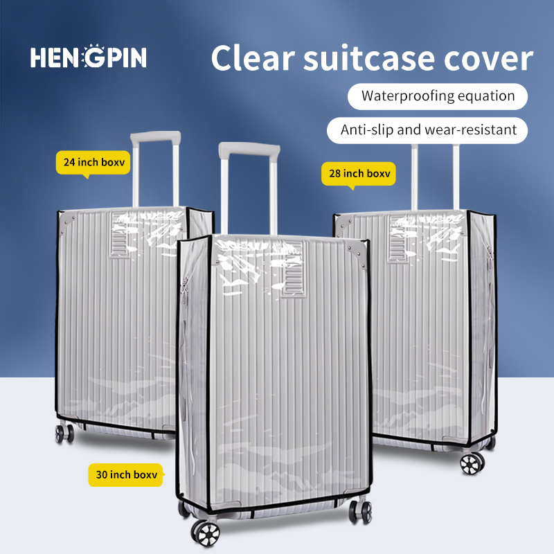 Waterproof Suitcase Cover Protector - Volledig transparante bagagebeschermer PVC waterdicht stofdicht
