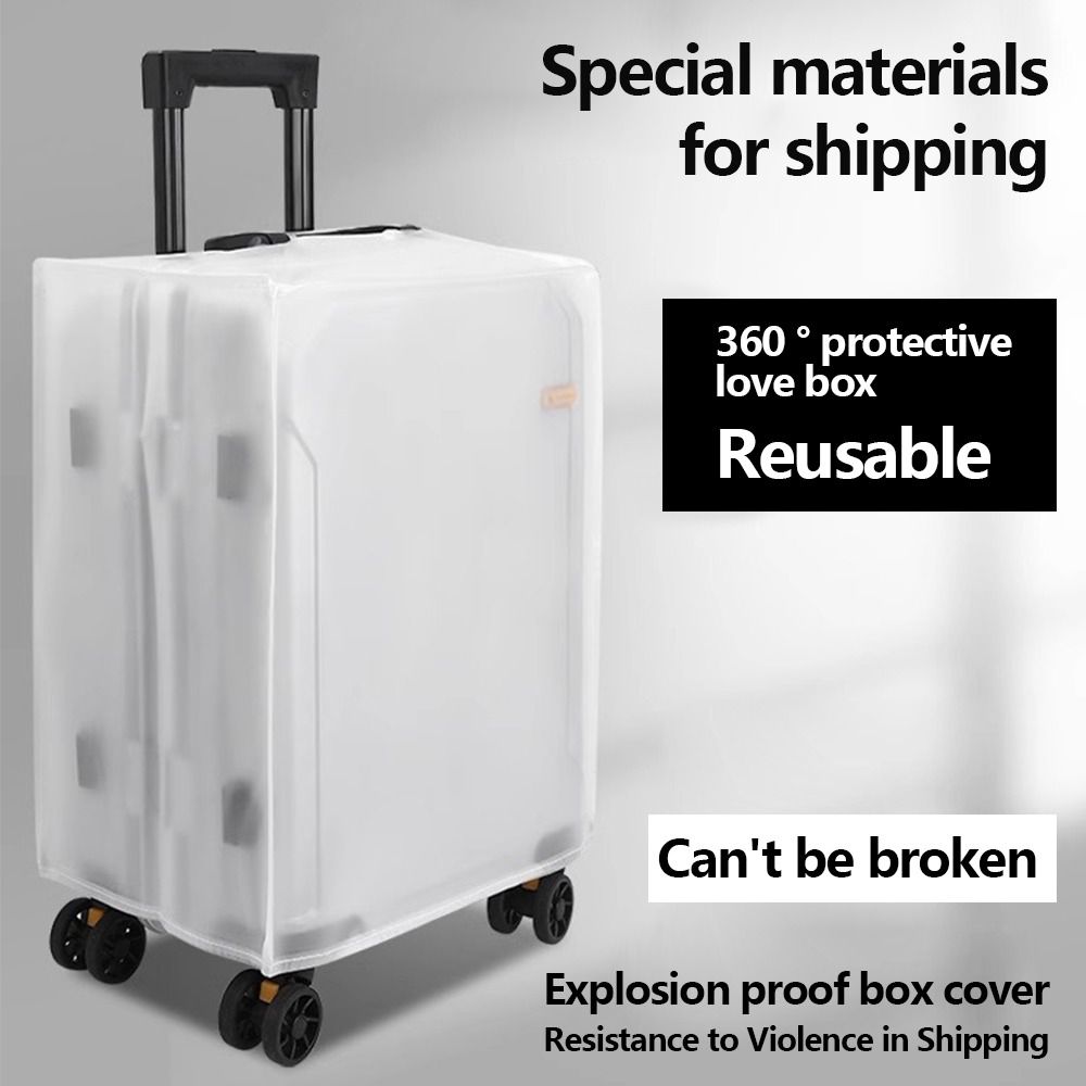 Waterproof Suitcase Cover Protector - Nieuwe matte bagagebeschermerhoes, stofdicht, duurzaam, kofferbeschermer,