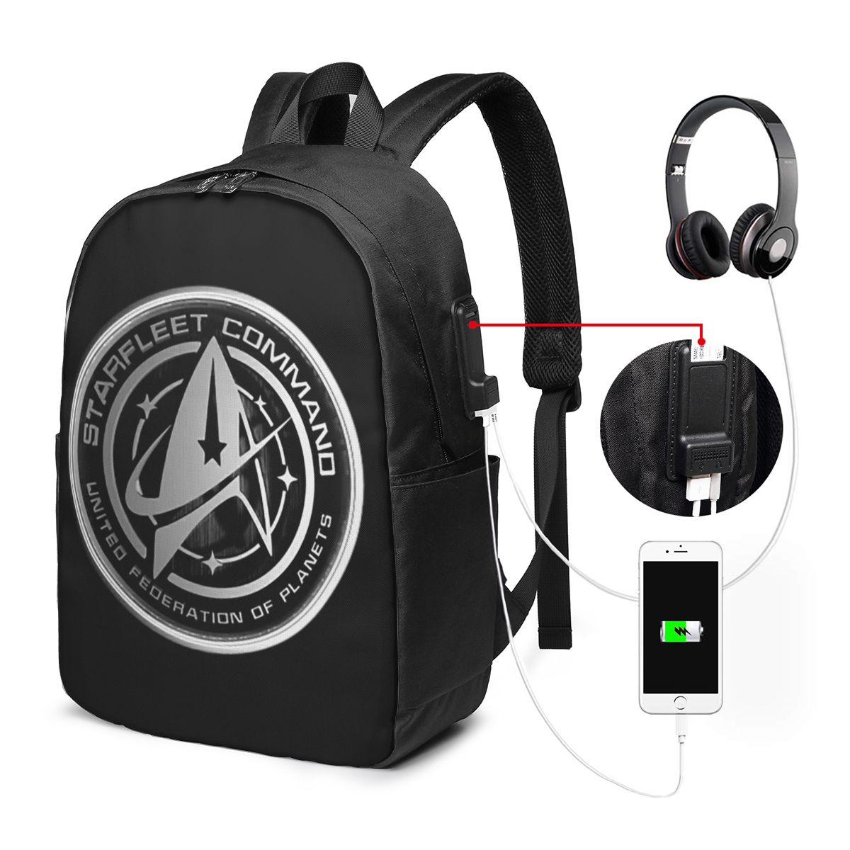 Handbags - Star Treks Science Fiction TV-serie Rugzak