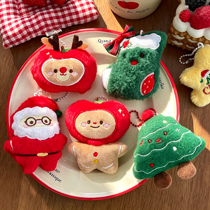 9 stuks/set Kerst Pluche Sleut - Backpacks recensie en prijs