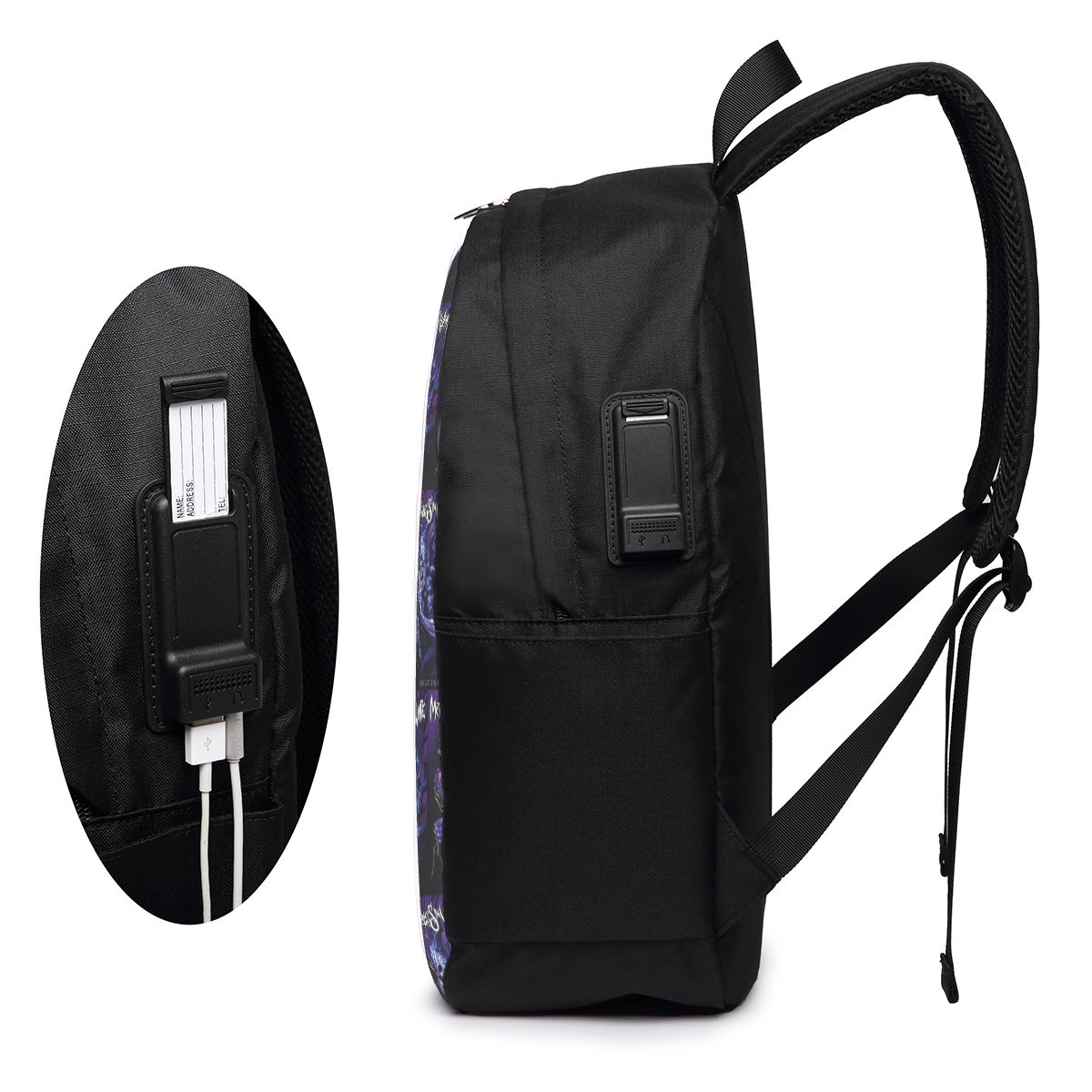 Roerloos in witte rugzak Reisn - Backpacks recensie en prijs