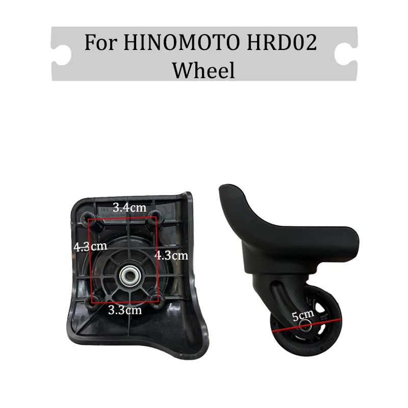 Geschikt voor HINOMOTO HRD02 U - Silent Replacement Luggage Wheels recensie en prijs