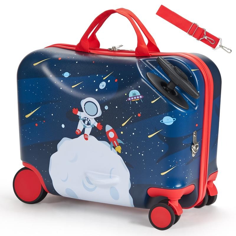 Ride-on koffer 18 inch lichtge - Kids Ride On Suitcase Scooter recensie en prijs