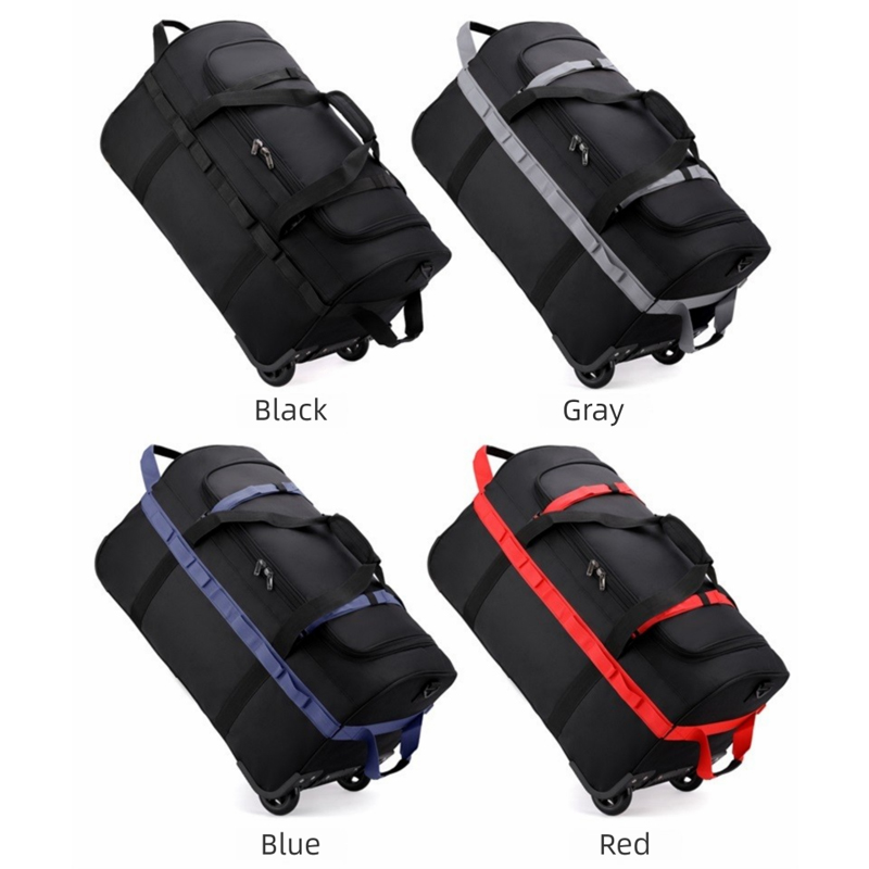 Robuuste plunjezak op wielen O - Foldable Rolling Luggage Bag recensie en prijs