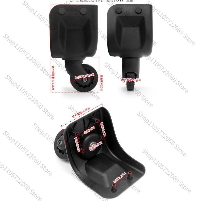 Voor BW042 #   Vervangend baga - Silent Replacement Luggage Wheels recensie en prijs