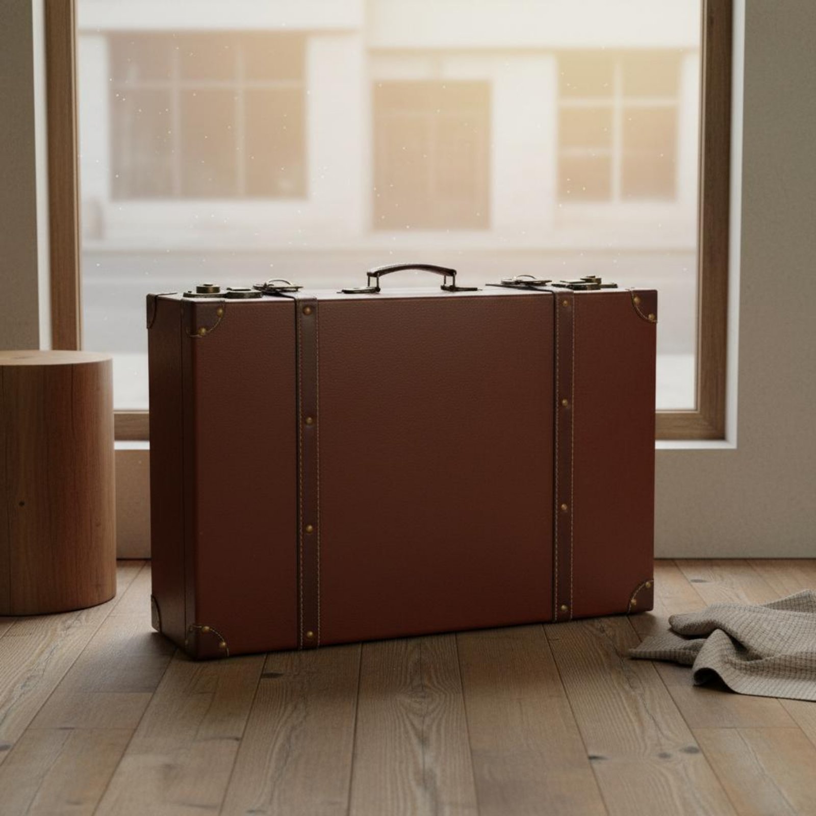3-delige vintage koffersset fo - Retro Vintage Trunk Suitcase recensie en prijs