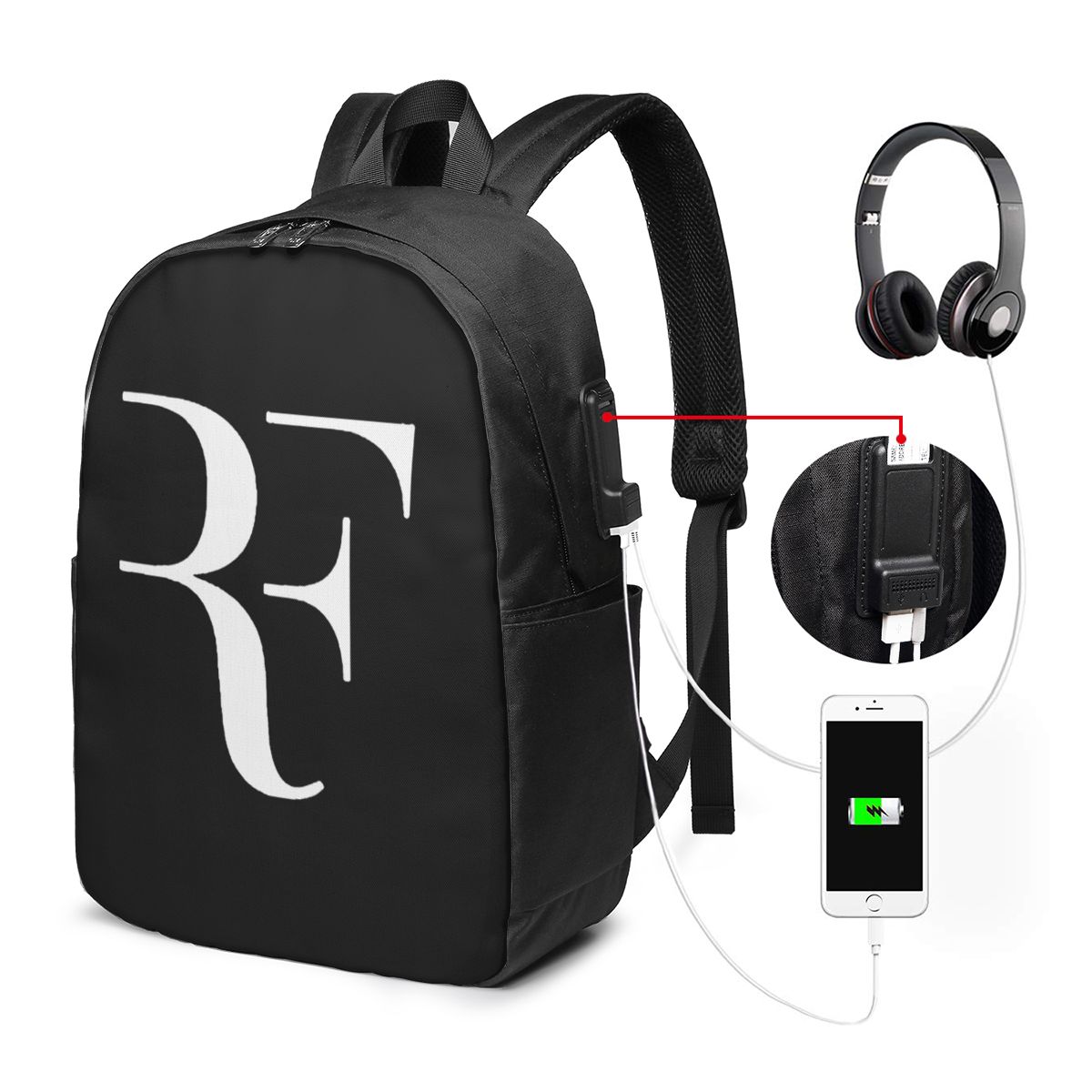 Roger Federer Rugzak Reisnoteb - Handbags recensie en prijs