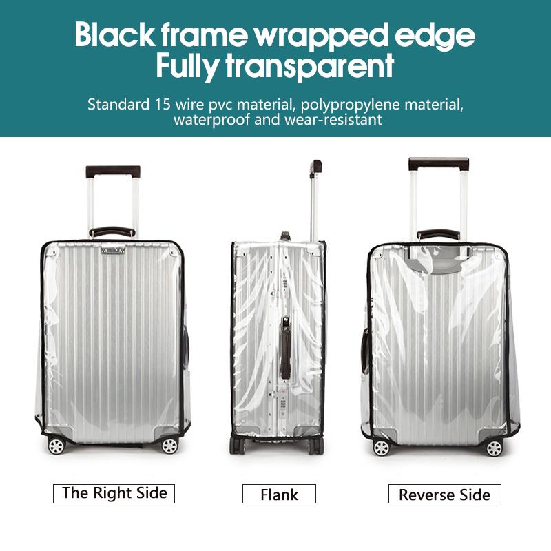 Hot Sale Reishoes voor koffers - Luggage Protective Cover Transparent recensie en prijs