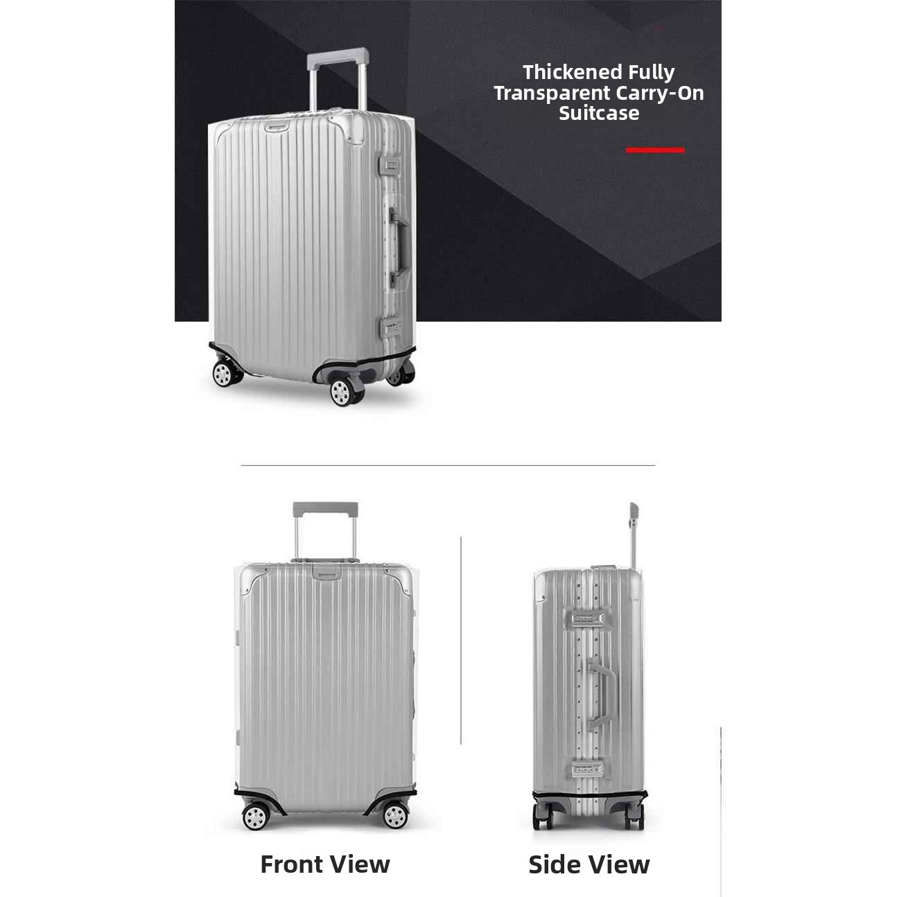 Verdikte waterdichte transpara - Luggage Protective Cover Transparent recensie en prijs