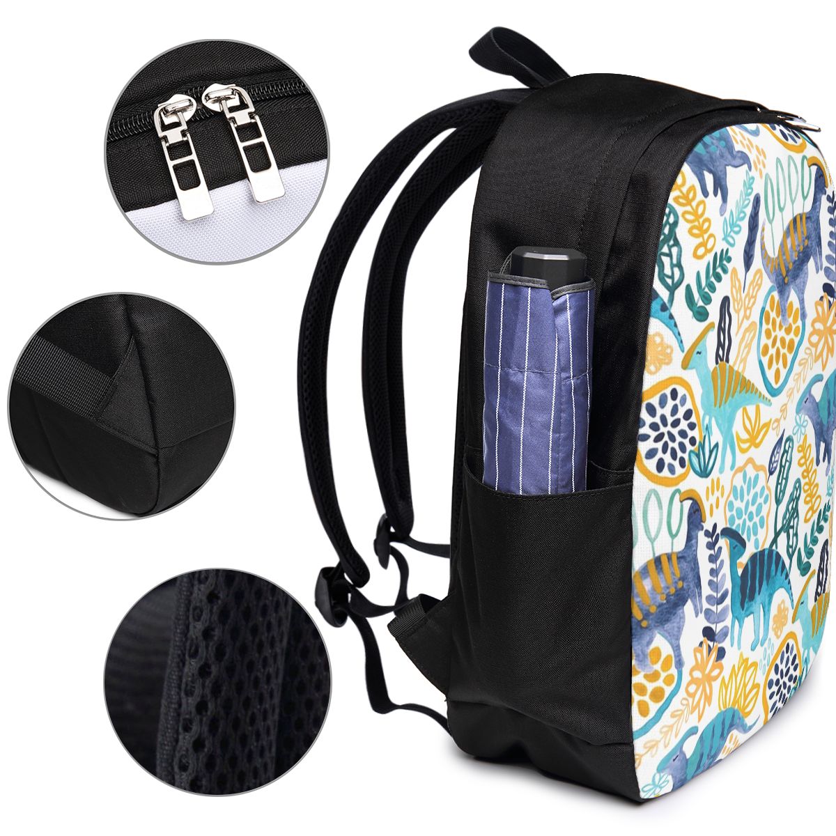 Gouache Parasaurolophuses Rugz - Backpacks recensie en prijs