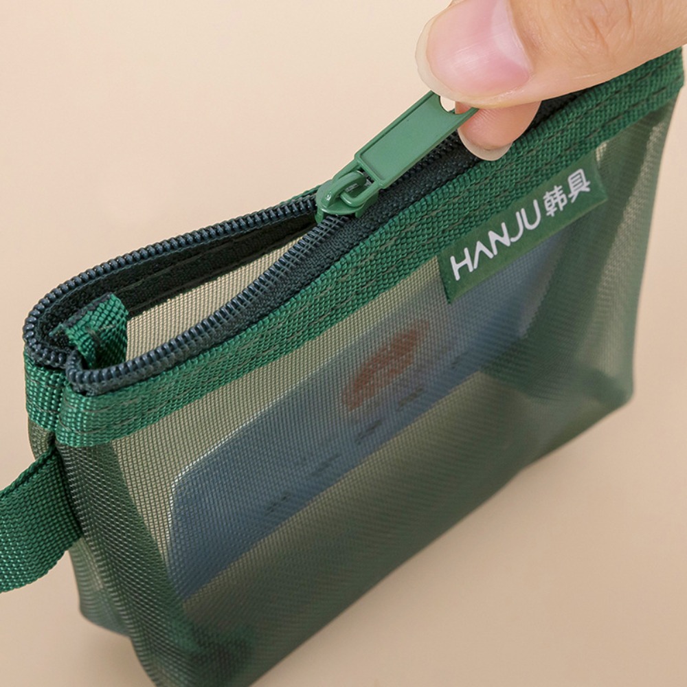 Draagbare reistas van mesh-sto - Cosmetic Bags recensie en prijs